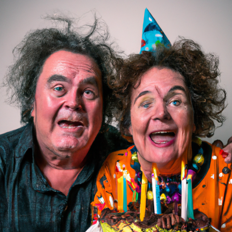crazy senior birthday party