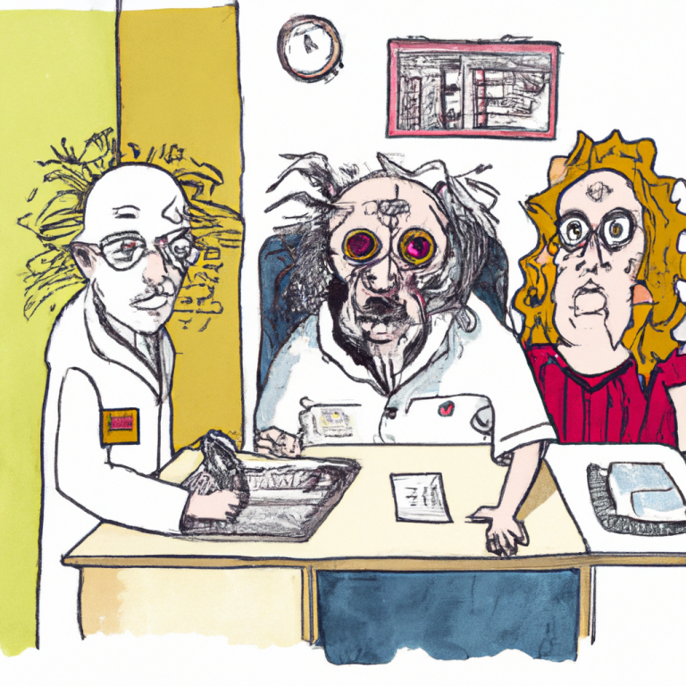 Funny Old People at the Doctor